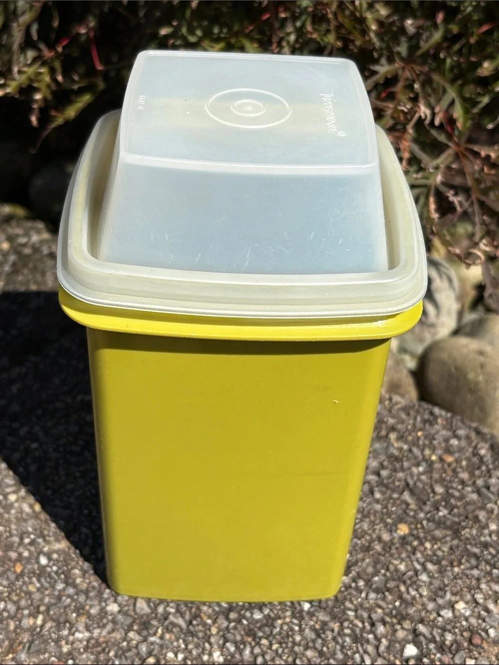 Vintage 3 PC Tupperware Avocado Green Pick-A-Deli Fridge Pickle Olive Keeper